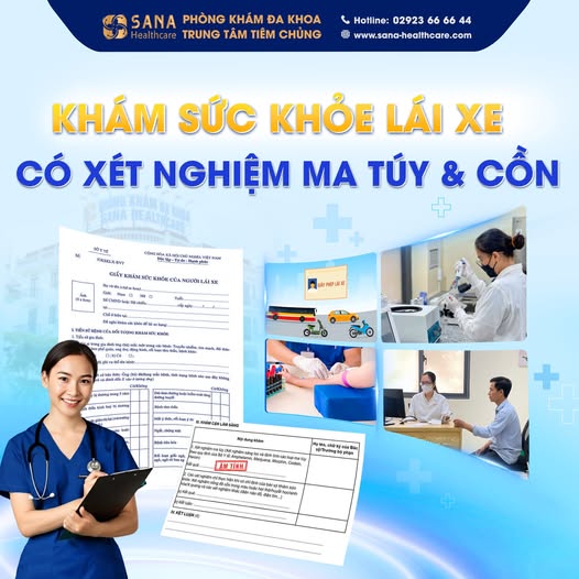 ĐỔI BẰNG LÁI - HỌC LÁI MỚI: KHÁM SỨC KHỎE 